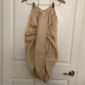 light gold or champagne color dhoti 8 years